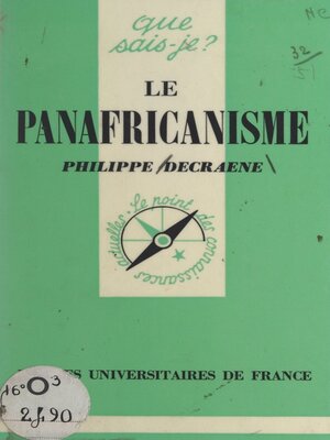 cover image of Le panafricanisme